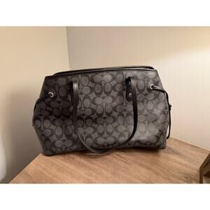 Coach Signature Drawstring Carryall